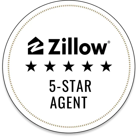 Zillow 5-star agent badge